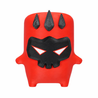 Orilux Little Elements Flame — front view of the 3D-printed decorative figure on a white background