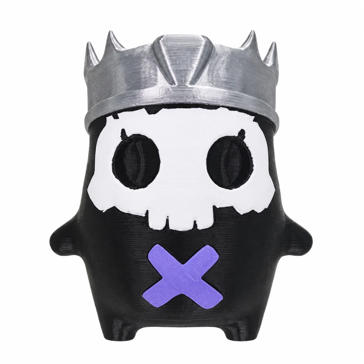 Orilux Little Elements Shadow — front view of the 3D-printed decorative figure on a white background